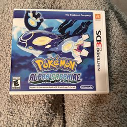 Nintendo 3DS Pokémon Alpha Sapphire Case Only
