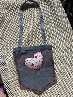 Child’s Handcrafted Denim Jean Pocketbook Purse
