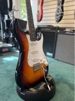 RockJam Strat-Style Electric Guitar in excellent playing condition.
