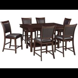Ashley Collenburg Couter Height Dining Table Set