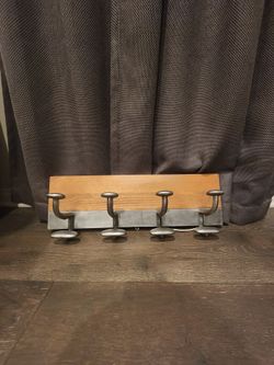 pottery barn antique aluminum wall hooks