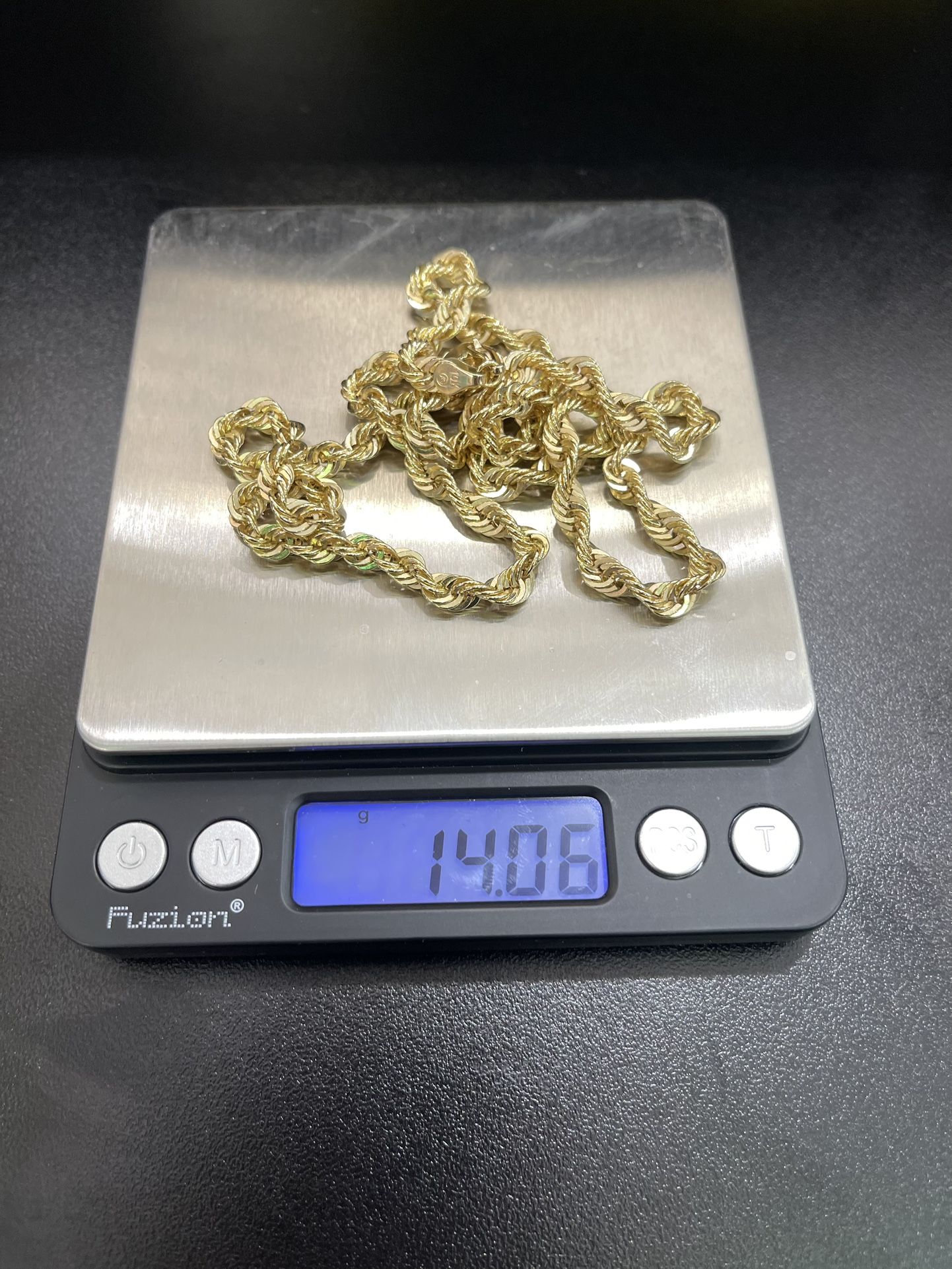 Gold Rope Chain 10k 