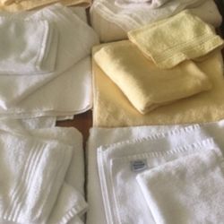 Various sets of brand new towels I