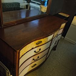 Vintage Antique Dresser Drawer