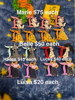 Disney D pin lot
