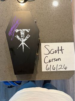 WWE The Undertaker Signed Mini Legacy Belt w/ Coffin Case – JSA Certified – $700