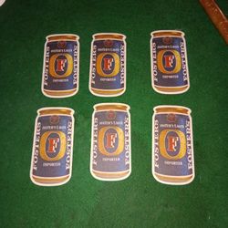 6 Vintage Coasters