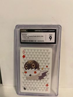 Spewpa CGC 9 Mint Pokémon Playing Card 2013 JPN