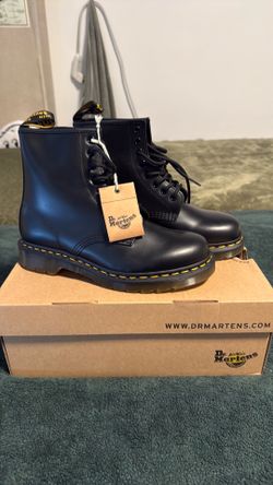 Black Doc Martens Boots - New
