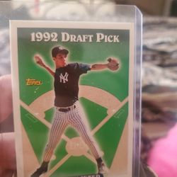 Derek Jeter Baseball Card