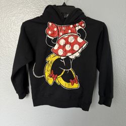 DISNEY PARKS MINNIE MOUSE HOODIE DISNEYLAND MINNIE SWEATER