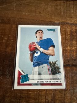 🔥 $5 firm Daniel Jones 2019 rookie card Donruss - colts nfl