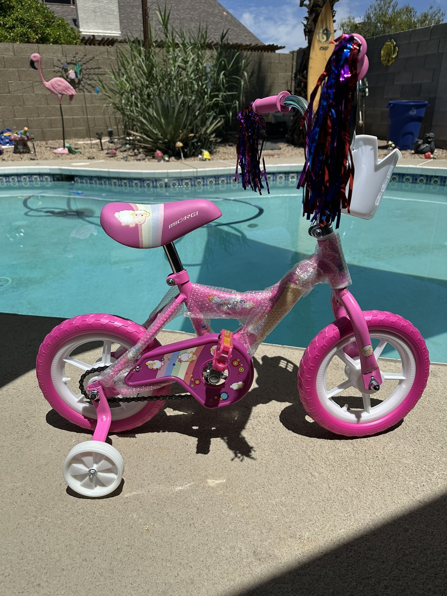 New girls 12 inch bike