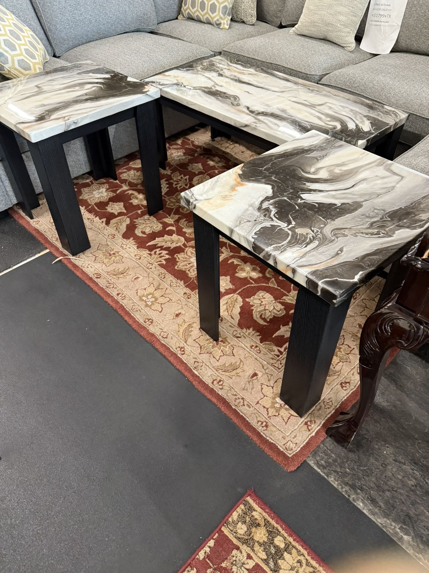 3 Pac Coffee Table Set On Sale