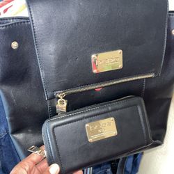 BEBE backpack And Wallet