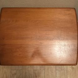 Maple End Table - Storage Underneath - Great Shape.