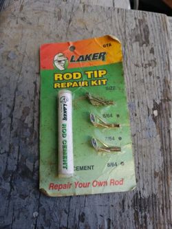 Rod tip repair kit, or i can install for you
