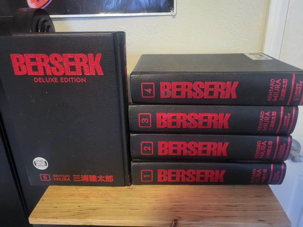Berserk Manga Deluxe Editions 1-5