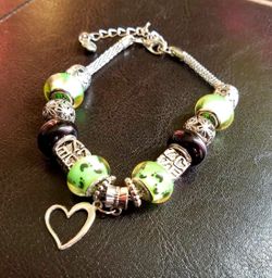 Heart European style Handmade bracelet