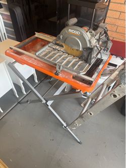 Ridgid R-40312 tile saw