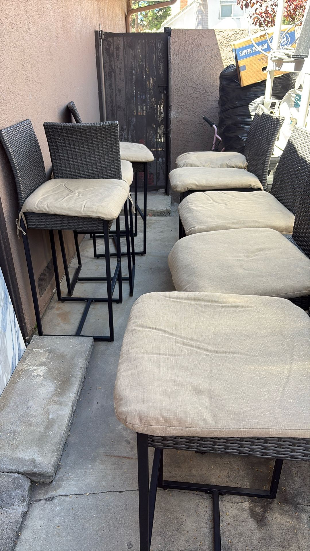 Four bars stool