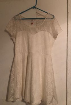 Off White Knitted woman size XL Dress
