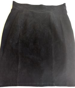 Black Leather Skirt / or obo