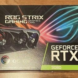 ASUS ROG Strix GeForce RTX 3080 OC 10GB GDDR6X Graphics Card