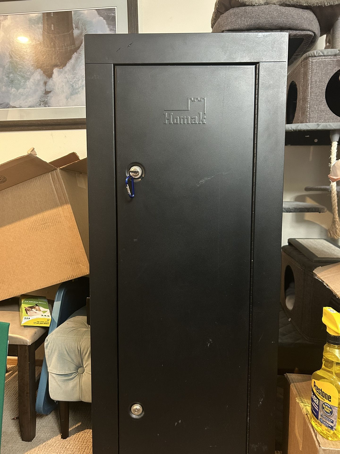 Homak Gun safe With 2 Locks & A Key