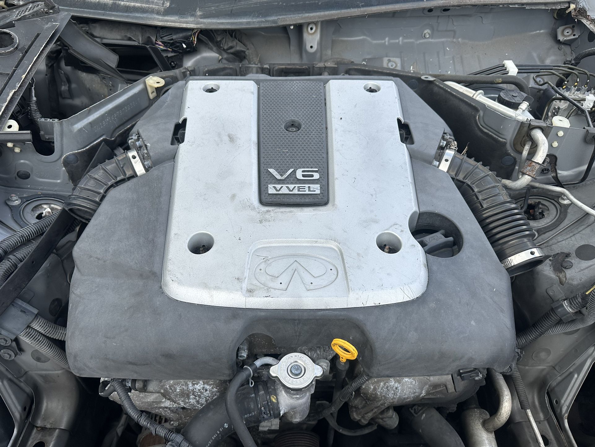 2009-2017 INFINITI QX70 QX50 FX37 EX37 ENGINE 3.7L RWD