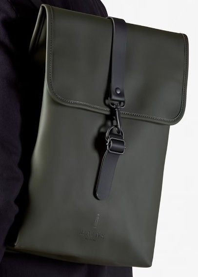 Black Not Green Waterproof Backpack 