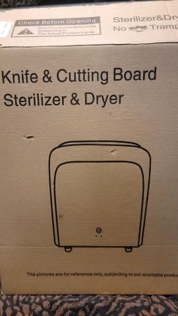 Knife and cutting board sterilizer and Dryer