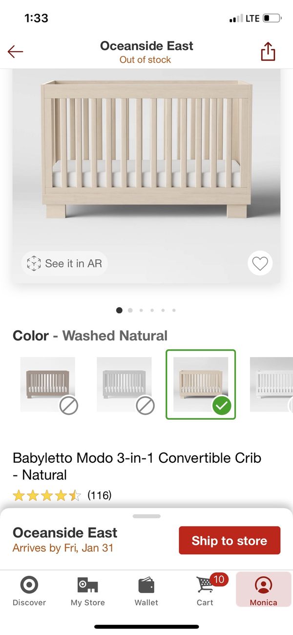 New And Used Baby Cribs For Sale In Vista Ca Offerup