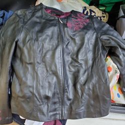 Leather jacket 