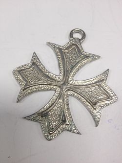 Gayle Clark Pewter Jewelry Artisan Cast Pendant