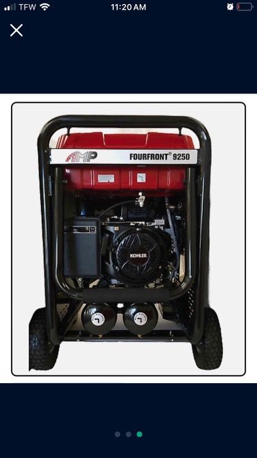 KOHLER Fourfront 9250 Generator Compressor Welder Plasma