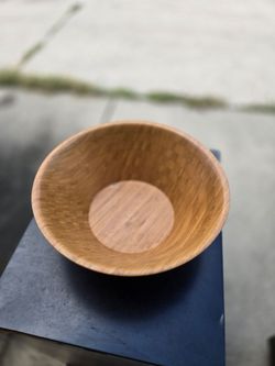 Wood Fruit Bowl