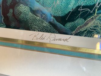 Blu Rivard signed artwork