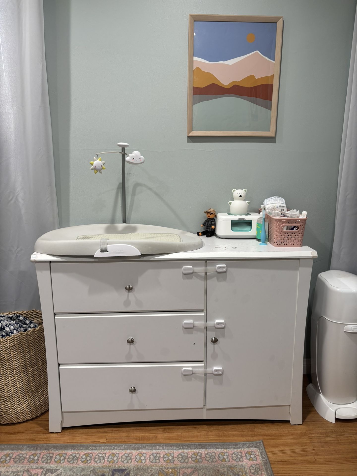 White Dresser