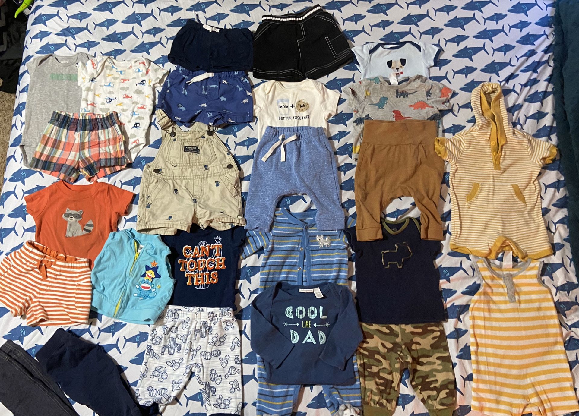 3-6 mon & 6 mon baby boy lot