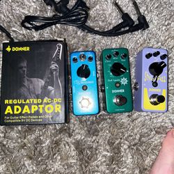 Guitar effects Pedals 