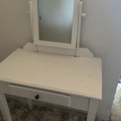 Simple White Vanity