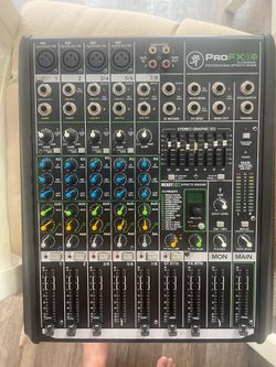 Mixer  Makie 8 Channel Professional con efectos