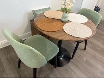 Small dining table with chairs