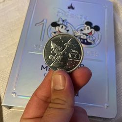 Sorcerer Mickey 100 Year Medallion