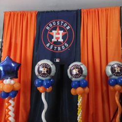 Astros Party Decor