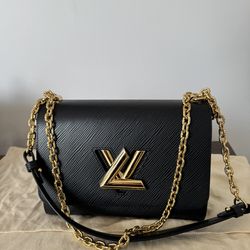 Louis Vuitton Twist MM Black