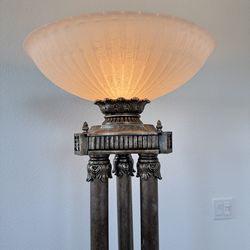 2 Cathedral/Roman type floor lamps