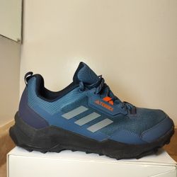 Adidas Terrex AX4 Men's Hiking Shoes - Blue/Navy - Size 12 - Continental Grip