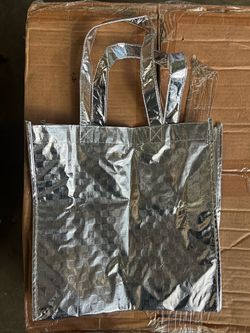 Silver shining bag